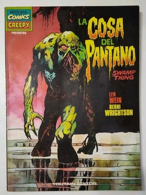 #1 SWAMP THING * La COSA Del PANTANO * Bernie Wrightson * RARE SPAIN CREEPY #53