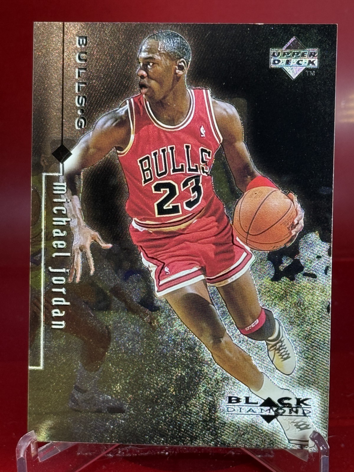 1998-99 Upper Deck Black Diamond Michael Jordan #3 Chicago Bulls