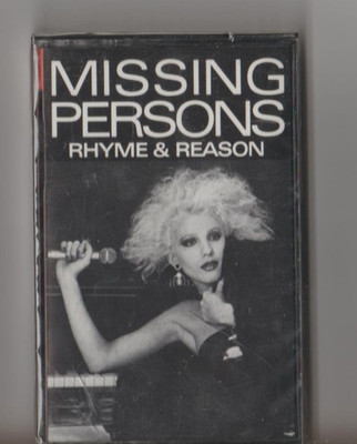 MISSING PERSONS  Rhyme & Reason CASSETTE TAPE 1984 NEW SEALED!!
