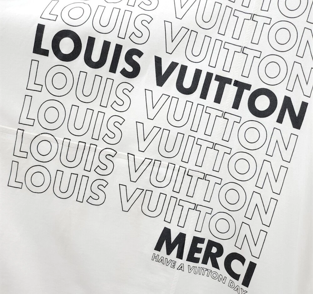LOUIS VUITTON（LV） T shirt Louis Vuitton bianca multi logo manica corta 139979856