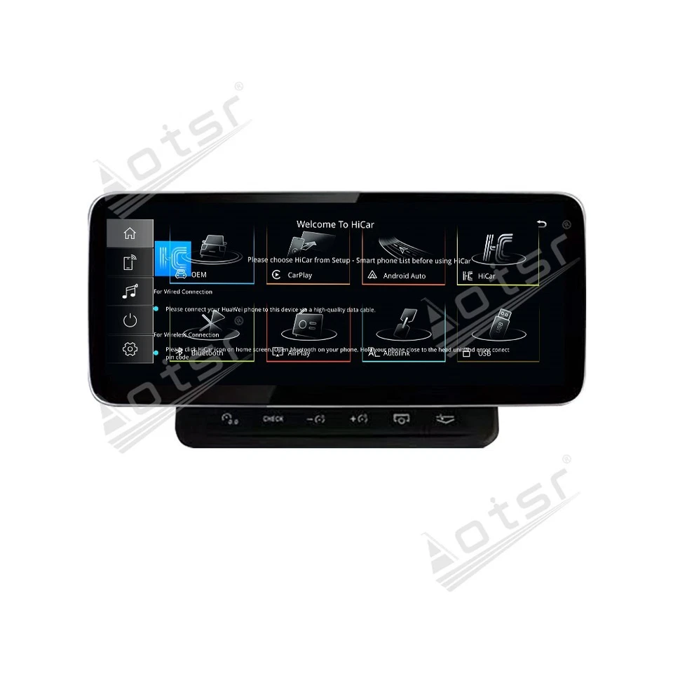 10.25 inch Android 12.0 CarPlay Auto for Audi Q7 2010-2015 Car Radio - Image 2 of 4