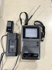 Sony GV-9 PAL Video 8 Walkman With Battery Charger WORKING CONDITION RARE
