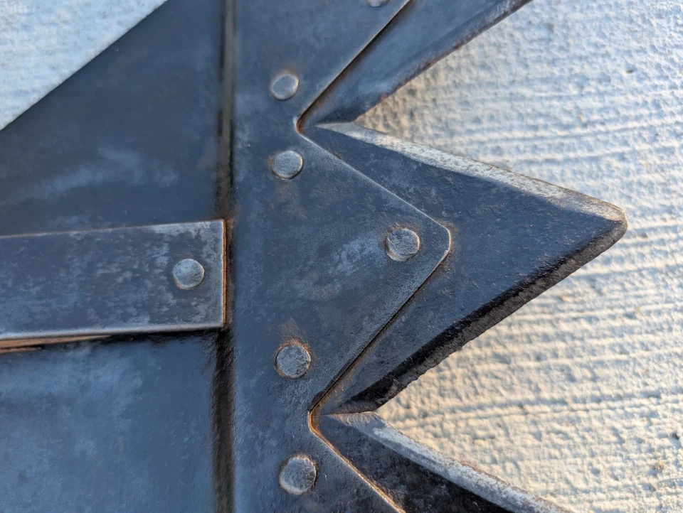 WI Barn Antique Primitive 1800s "HAY KNIFE" Cutter Cast  Farm Tool Collector B - Image 4 of 4