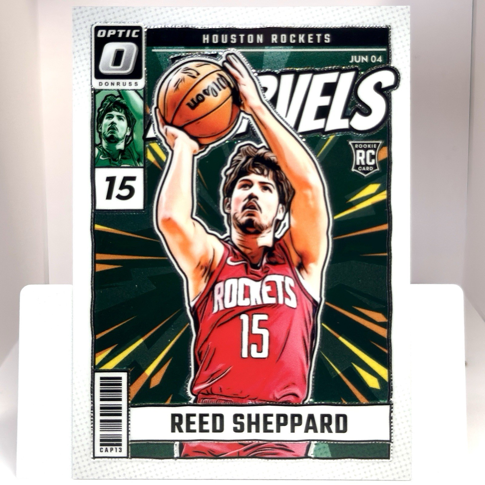 Reed Sheppard (RC) #4 - 2024 Panini Donruss Optic Net Marvels Rookie