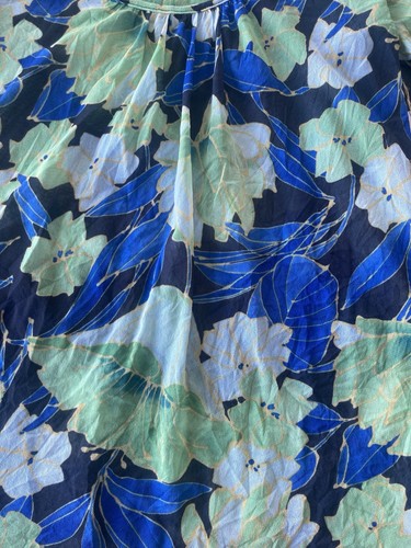 Y2K Sweet Pea by Stacy Frati Mesh Top Sz 1X Blue Green Semi Sheer TAGS - Bild 6 von 12