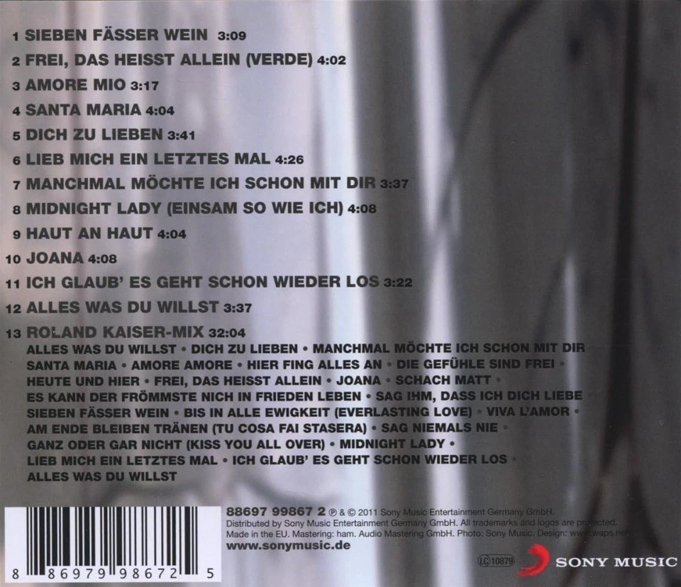 Roland Kaiser Best of (CD) - Image 3 of 3