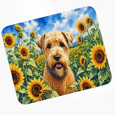 Caroline's Treasures Wheaten Terrier in Sunflowers Mouse Pad