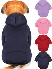 Syhood 4-Piece Small Dog Sweater Set - Dog Hoodie Clothes with Hat ... Fast Ship
