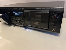 Sony TC-WE435 Dual Auto Reverse Cassette Deck, NEW BELTS, TESTED  WORKS
