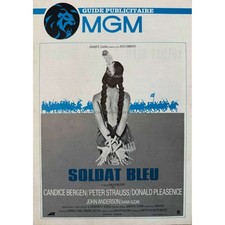 SOLDIER BLUE French Pressbook 6p - 9x12 in. - 1970 - Candice Bergen, Ralph Nelso
