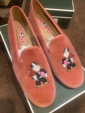 Zapatillas Raras Stubbs And Wootton Monopoly Rubor San Valentín 9.5 Raras Nuevas