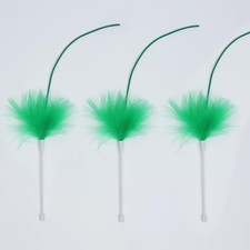 Hide-n-Seek Cat Toy Replacement Feather Wands for P43 cat Toy,Only 3 pcs Accesso