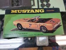 Vintage Mustang Kit model kit Open Box Not 100% Complete See Description. 