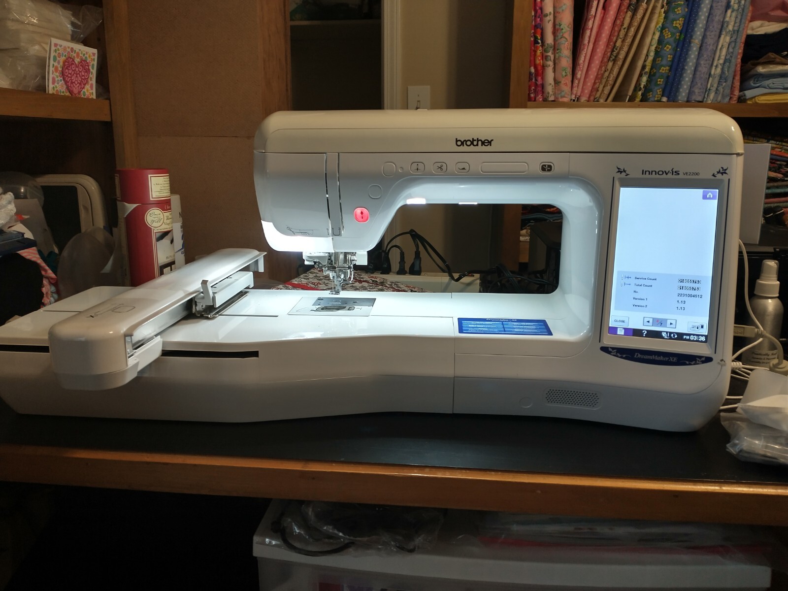Brother Innovis VE2200 Dream Maker Embroidery Machine eBay