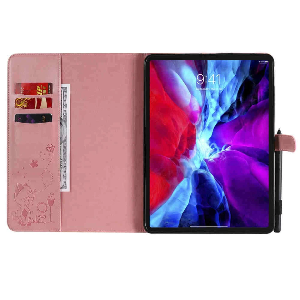 For iPad 5th 6th 7th Generation/Mini/Air/Pro Magnetic Flip Leather Case Cover - Image 4 of 4