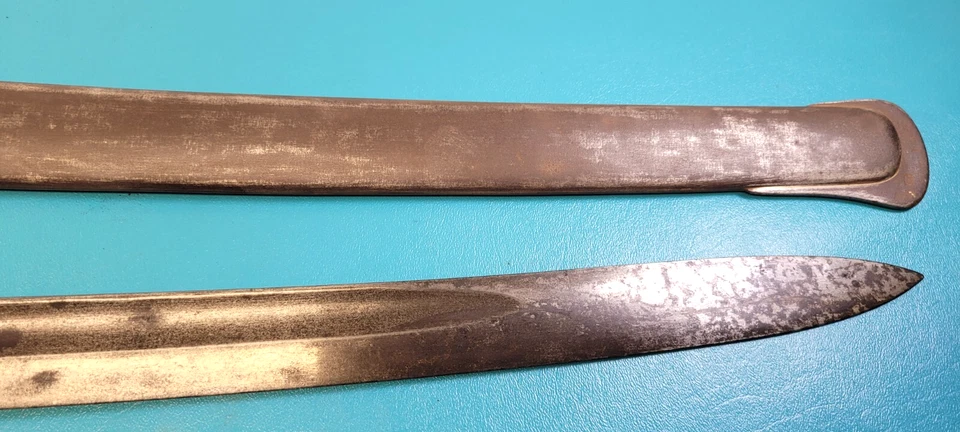 阿根廷型号 1898 炮兵宽短剑 + 刀鞘德国索林根 WKC — 第 2/4 张图片