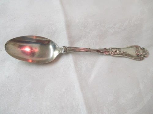 Antique 1905 Gorham Whiting Sterling Silver Teaspoon Violet no monogram
