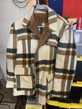 h.i.s. Sportswear Vintage Double Layered Jacket/coat. With Holes Preowned