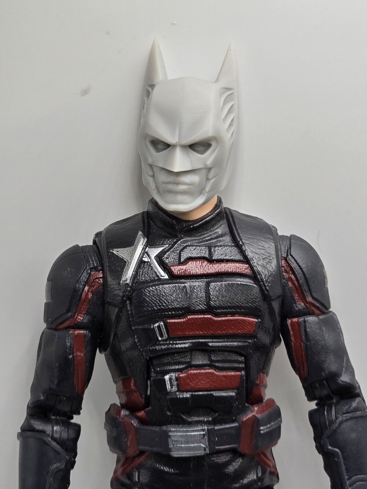 3d Printed VAL KILMER SONAR BATMAN HEAD 1:12 6" GI Joe Classified/Marvel Legends