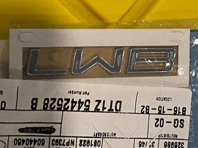 Genuine DT1Z5442528B Name Plate (ford Oem) for sale online | eBay