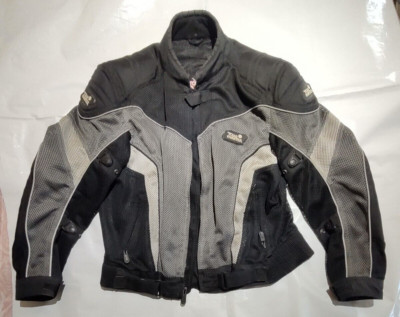 Motorcyle TOUR MASTER INTAKE Jacket w/removable Liner - Reflective - Men's LG 46