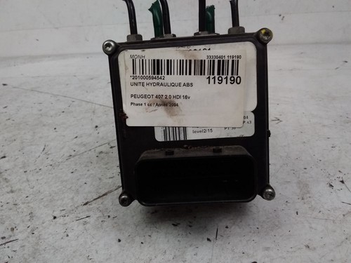 ABS PUMPE Peugeot 407 (6D) Sedan 2.0 HDiF 16V (DW10BTED4(RHR)) 2004 4541X4