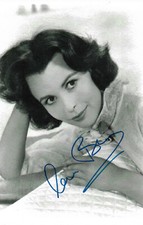 Claire Bloom autograph signed 18x27 cm picture B/W