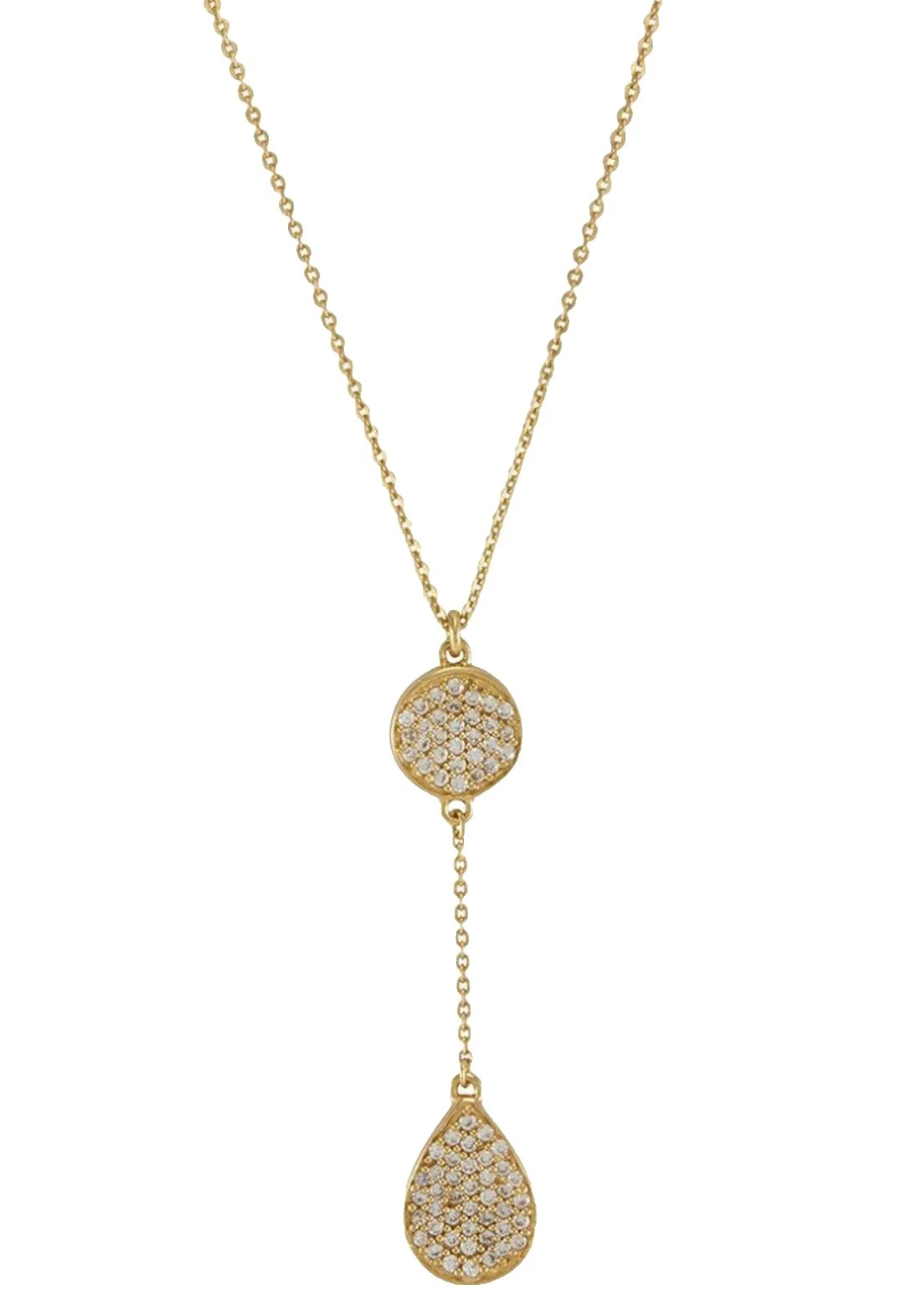 Lariat Yellow Gold Fashion Necklaces & Pendants