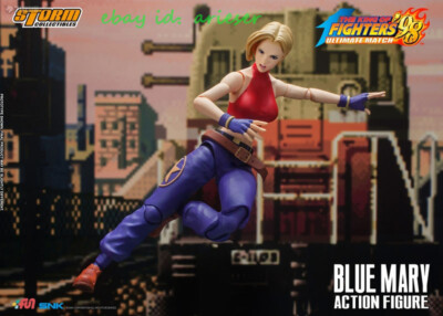 Storm Collectibles 1/12 Blue Mary King Of Fighters 98 In Stock New