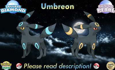  Shiny Non-shiny Umbreon 6IV Brilliant Diamond Shining Pearl HOME ( Legal)