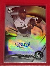2022 Bowman Platinum Bryan Ramos Prospect Auto! 🔥 HOT! White Sox!