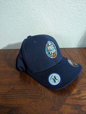 Final Four 2021 Indianapo NCAA Basketball Hat Dark Blue Mesh Flex Fit S/M