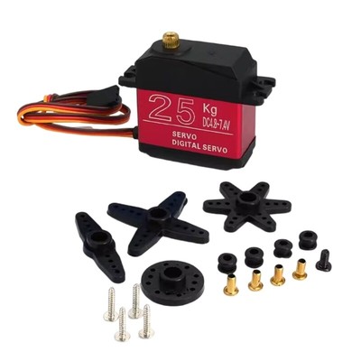 Precisions 25KG Digitals Servo Motor for Advanced Robotics and