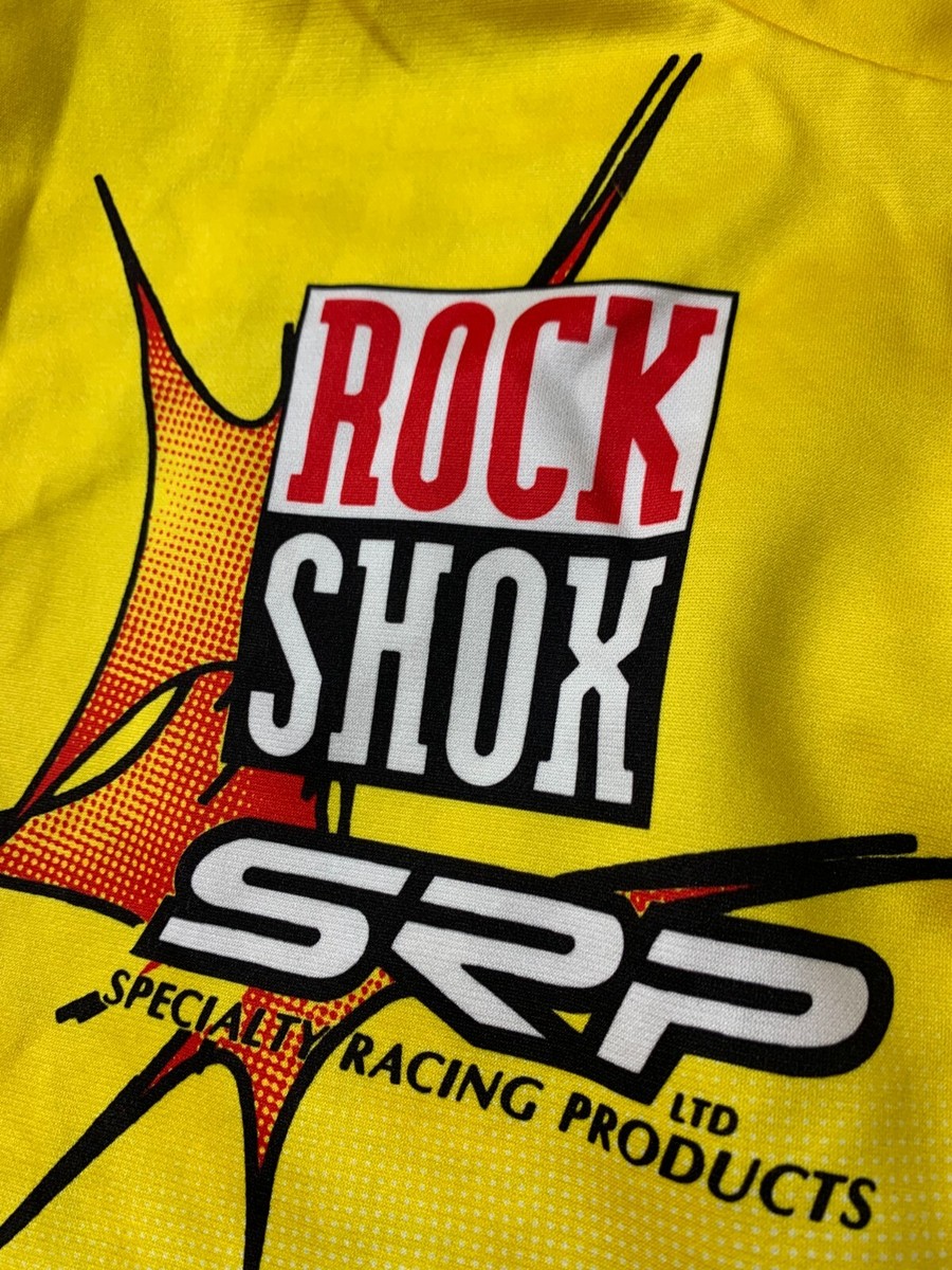 Maillot Cycliste Vintage Giordana Années 90 - Team Pedro's, Jaune Et Rouge, Taille XXL (54)