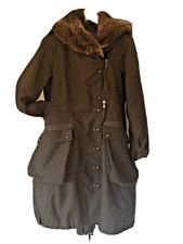 Claire Campbell Coat Parka Jacket Blighty Uk 12 It 44
