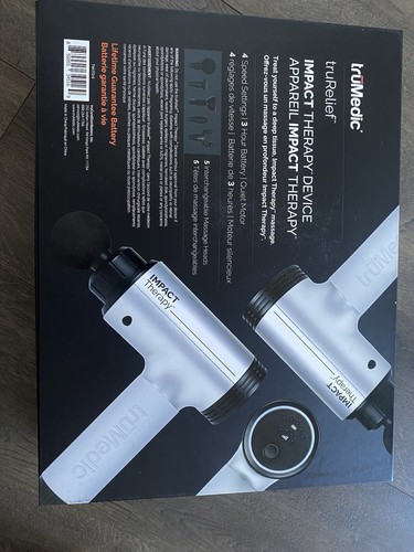 Massage Gun truMedic - New in Box - Picture 6 of 6