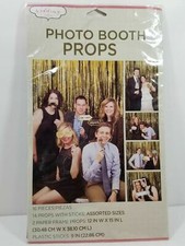 Wedding Photo Booth Props 16 pieces - SEALED NEW