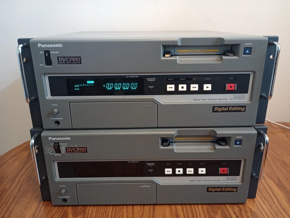 Panasonic AJ-D455 DVC-PROデッキ Panasonic AJ DV: DVCPRO Video Recorders & Players for sale - eBay