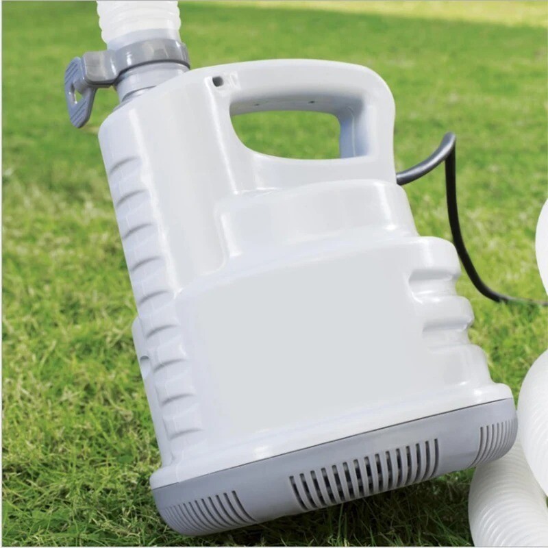 Bomba de Drenaje Hogar Pequeña Bomba Autocebante Soporte Piscina Accesorios