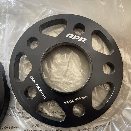 MS100190 APR Spacers (Set of 2) - 66.5mm CB - 17mm Thick - Picture 3 of 5