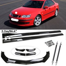 Front Rear Bumper Lip Spoiler Splitter Body Side Skirt For Saab 9-3 2000-2011 Front Rear Bumper Lip Spoiler Splitter Body Side Skirt For Saab 9-3 2000-2011