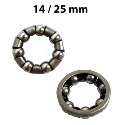 2x 25 mm Kugelring Kugellager Kugelhalter / f Hinterradachse MTB Trekking