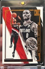 2021-22 Impeccable Damian Lillard Bronze Basketball Card /99 #45