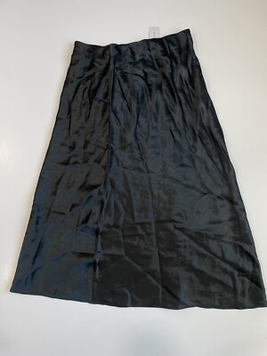 Aritzia babaton Slip Midi Skirt rich Black $98