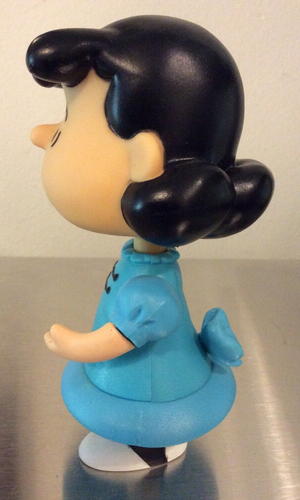 Peanuts Lucy 4" Hartplastik Figur bewegliche Figur UFS 2002 - Bild 6 von 6
