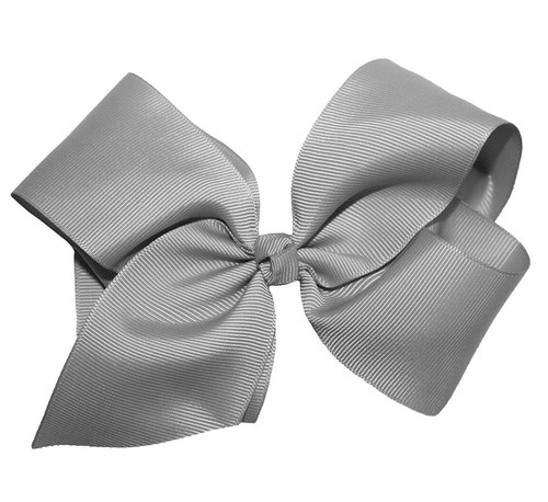 WD2U Girls Large 6" Grosgrain Knotted Boutique Hair Bow Alligator Clip - Picture 24 of 60