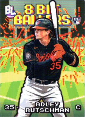 2023 TOPPS 8 BIT BALLERS ADLEY RUTSCHMAN RC BALTIMORE ORIOLES #8B-6