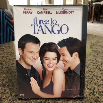 NEW Three to Tango Matthew Perry Neve Campbell DVD sealed