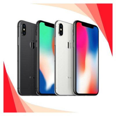Apple iPhone X 64/256GB Factory Unlocked (GSM+CDMA) T-Mobile AT&T Verizon