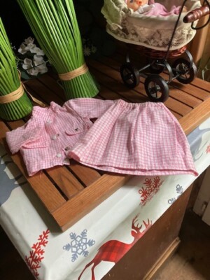 ENSEMBLE POUR POUPEE emilie mode et travaux marie francoise pantalon
